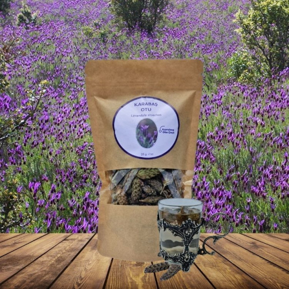 Karabaş Otu (Lavandula stoechas L.) - 25 g ürün görseli 1
