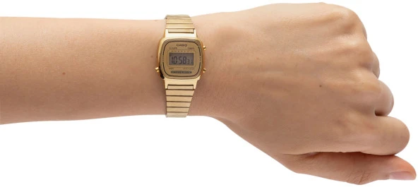 Casio LA670WGA-9DF Kadın Kol Saati - Resim 4