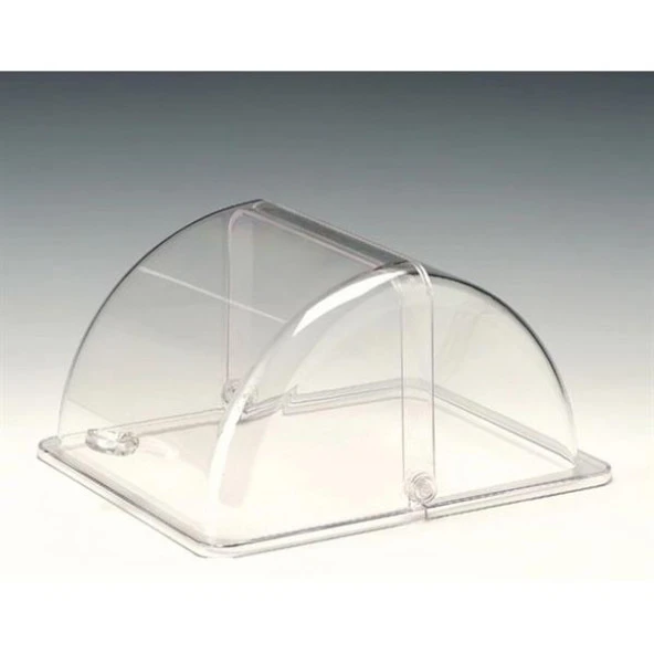 POLYCARBONAT ROLL TOP KAPAK GN 1/2 ürün görseli 1
