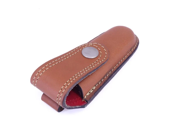Deri Çakı Kılıfı - Taba 13 cm - Resim 2