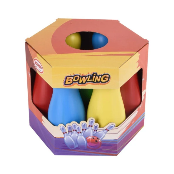 Zuzu Toys Kutulu Bowling Küçük 7'li 4052 ürün görseli 1