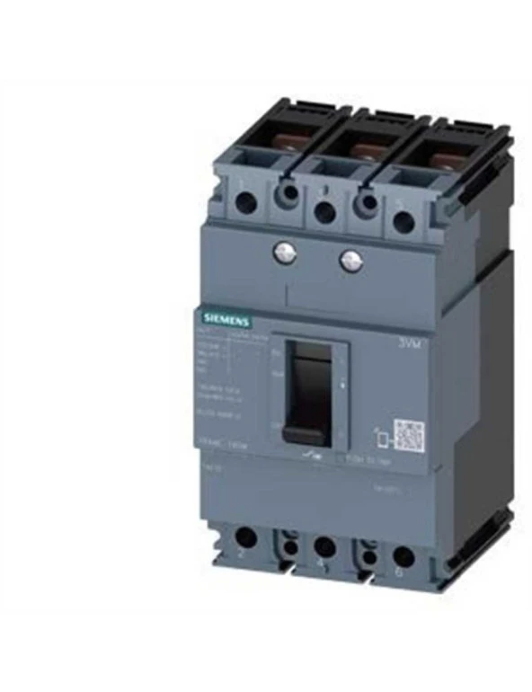 Siemens Sentron 3VM1112-3ED32-0AA0 Termik Manyetik Şalter 125A 3 Kutuplu 25kA TM210 Termik Ayar 125A Manyetik Ayar 1250A ürün görseli 1