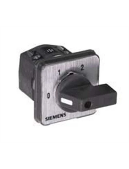 Siemens 3LF0122-4DB00 Kademeli Paket Şalter / Pako Şalter Monofaze Sıfırlı 2 Kademeli 0 2 20A ürün görseli 1