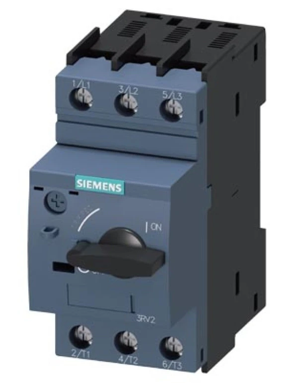 Siemens 3RV2021-4DA10 18-25A S0 Boy Motor Koruma Şalteri Tepki Akımı 325A Vida Bağlantılı 55kA ürün görseli 1