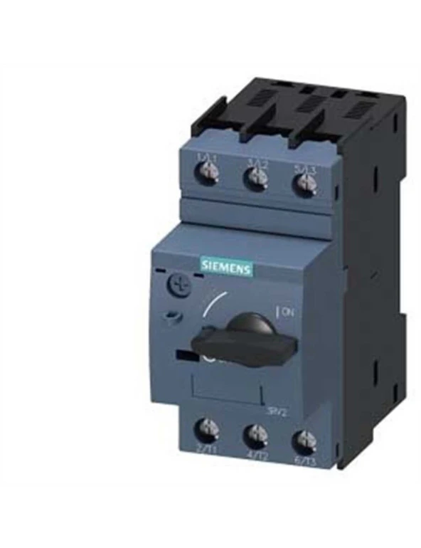 Siemens 3RV2021-4NA10 23-28A S0 Boy Motor Koruma Şalteri Tepki Akımı 364A Vida Bağlantılı 55kA ürün görseli 1