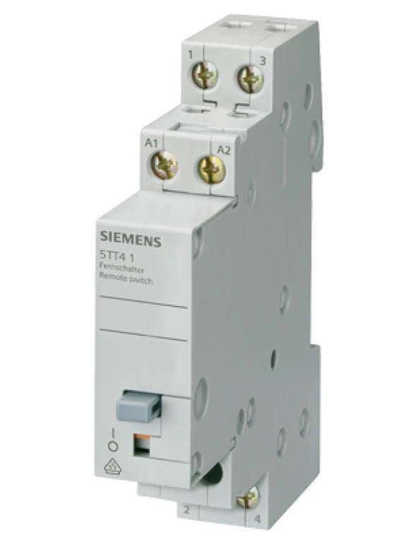 Siemens 5TT4105-0 Uzaktan Kumanda Darbe Akım Şalteri Kum Ger 230V 1No 1Nc ürün görseli 1