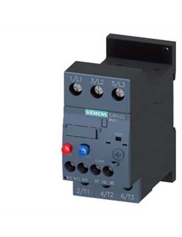 Siemens 3RU2126-4PB1 3Ru2 Sirius Termik Röle Faz Korumalı 1No 1Nc Yardımcı Kontaklı 30 36A Boy S0 Raya Montaj ürün görseli 1