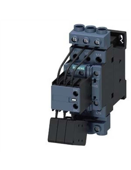 Siemens 3RT2636-1AP03 Kondansatör Kontaktörü 50kVAr 230VAC Bobin Gerilimi 400V Şebeke Gerilimi 1NO+1NC Vida Bağlantılı S2 Boy 3 Kutuplu AC-6b ürün görseli 1