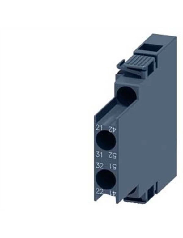 Siemens 3RH2911-1DA02 3RT2 Kontaktörleri̇ İçin Yardımcı Kontak Bloğu 2NC Yandan Montaj Vidalı ürün görseli 1