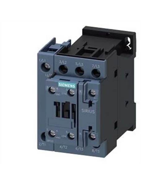 Siemens Sirius Kontaktör 3RT2327-1AP00 50A 230VAC Şebeke Gerilimi 400V 1NO+1NC Vida Bağlantılı S0 Boy 4 Kutuplu AC-1 ürün görseli 1