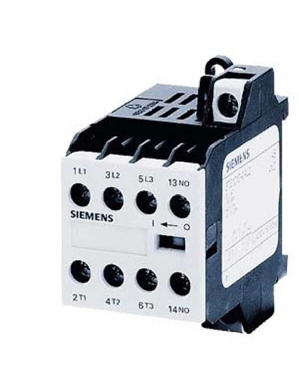 Siemens 3Tg1001 0Bb4 Mini Kontaktör Dc Vida Montajlı 24V Dc 4Kw 8 4A 3No 1Nc ürün görseli 1