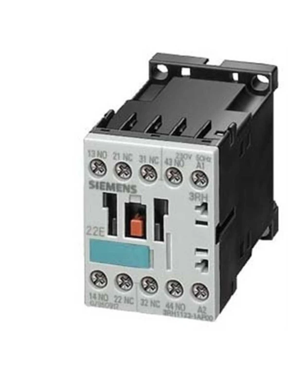 Siemens 3RH1131-1BC40 30VDC 3NO+1NC Boy S00 Yardımcı Konaktör Vida Bağlantılı ürün görseli 1