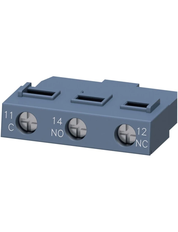 Siemens 3RV2901-1D Yardımcı Kontak Üstten Yay Montajlı 1C/O ürün görseli 1