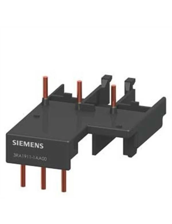 Siemens 3RA1911-1AA00 Motor Koruma Şalteri Aksesuarı S00 Kontaktör S00 Güç Şalteri Ara Bağlantı Parçası ürün görseli 1