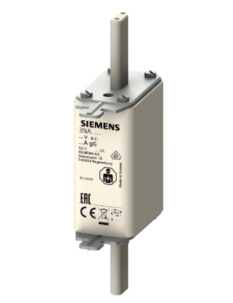 Siemens 3Na3130 Steatit Seramik Gövdeli Nh Bıçaklı Sigorta Buşonu 100A Boy 1 Genişlik 30Mm ürün görseli 1
