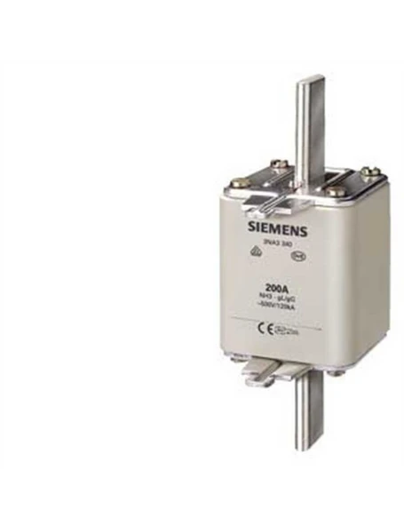 Siemens 3Na3372 Steatit Seramik Gövdeli Nh Bıçaklı Sigorta Buşonu 630A Boy 3 Genişlik 71 2Mm ürün görseli 1
