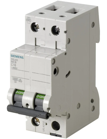 Siemens 5SL6506-7 | 1 Faz+N 6A C Tipi 6kA Otomatik Sigorta ürün görseli 1