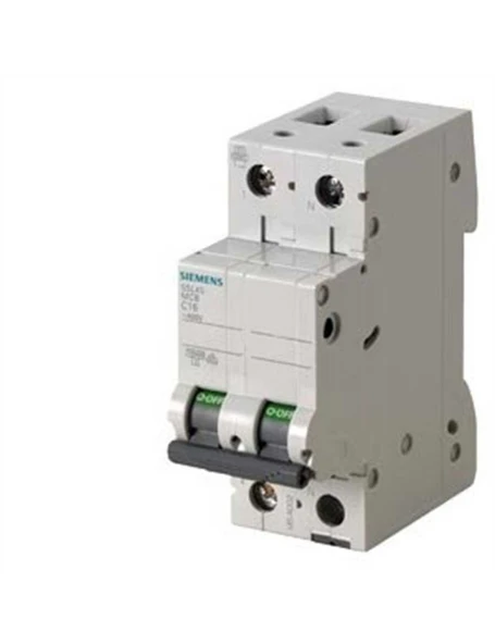 Siemens 5SL4516-7 | 1 Faz+N 16A C Tipi 10kA Otomatik Sigorta ürün görseli 1