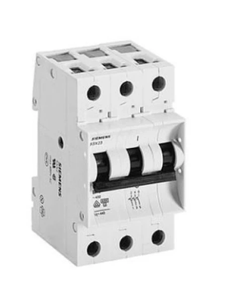 Siemens 5SQ2370-2YA10 C Tipi 3 Faz 10A 400V 3kA Yavaş Karakterli Otomatik Sigorta ürün görseli 1