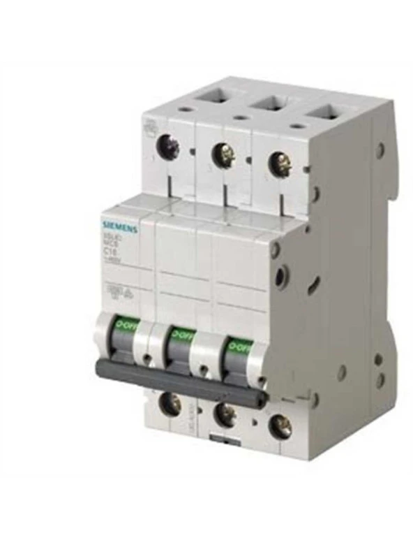 Siemens 5SL6302-7 | 3 Faz 2A C Tipi 6kA Trifaze Otomatik Sigorta ürün görseli 1