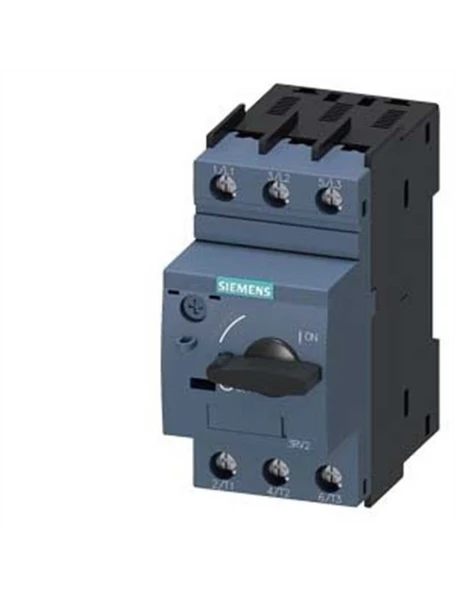 Siemens 3RV2011-1AA10 1,1-1,6A S00 Boy Motor Koruma Şalteri Tepki Akımı 21A Vida Bağlantılı 100kA ürün görseli 1