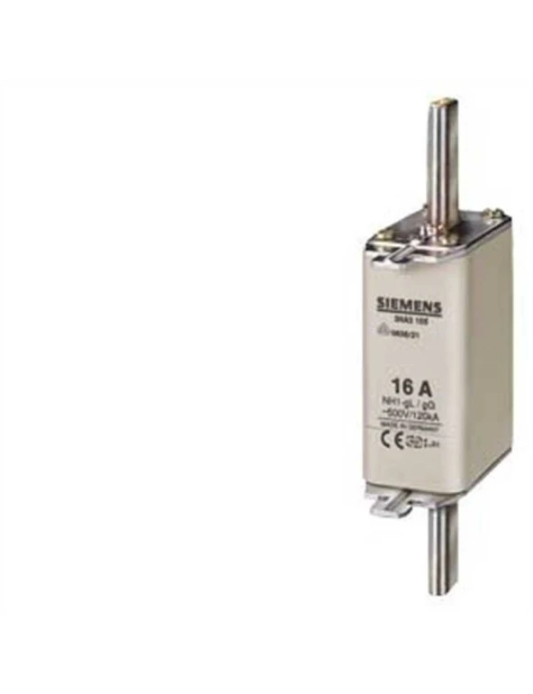 Siemens 3Na3140 Steatit Seramik Gövdeli Nh Bıçaklı Sigorta Buşonu 200A Boy 1 Genişlik 47 2Mm ürün görseli 1