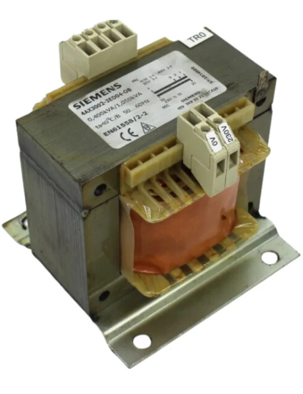 Siemens 4Ax3002-3Ed04-0B 4Ax3002 Kumanda Ve İzolasyon Trafoları, 400/230V, 50-60Hz, 400 Va ürün görseli 1