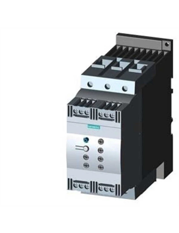 Siemens Sirius Soft Starter 3RW4046-1BB14 45kW 80A 110-230V AC/DC 200-480V Vida Bağlantılı Class 10/20 ürün görseli 1