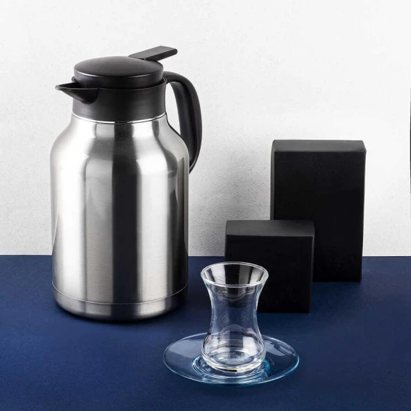 TANTİTONİ OKADI PASLANMAZ ÇELİK ÇAY TERMOSU 1.8LT ürün görseli 1