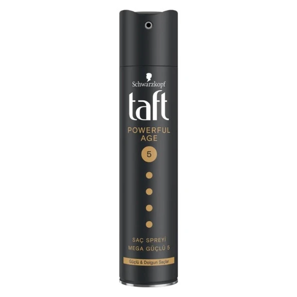 Taft Saç Spreyi 5 Powerful Age 250ml ürün görseli 1