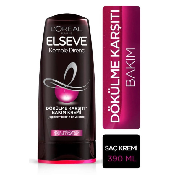 Elseve Komple Direnç Dökülme Karşıtı Bakım Kremi 360ml ürün görseli 1