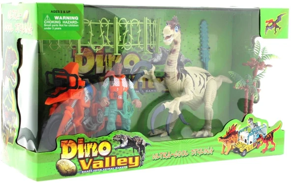 Dinozor Avcısı Motorlu  Oyun Seti - Resim 3