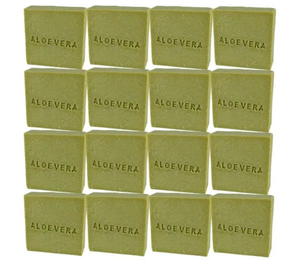 Aloe Vera Özlü Doğal Üretim Sabun 16 Adet ürün görseli 1