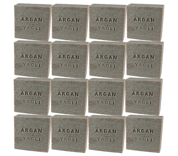 Argan Yağlı Doğal Üretim Sabun 16 Adet ürün görseli 1