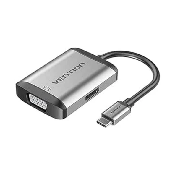 Vention 4'ü 1 Arada Tip C Hdmi Vga Çevirici USB 3.0 ürün görseli 1