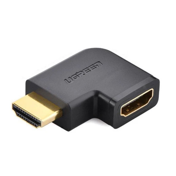 Ugreen Hdmi Erkek To Hdmi Dişi 90 Derece Yatay Çevirici ürün görseli 1