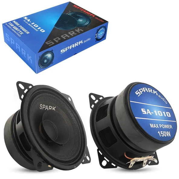 Spark SA-1010 Oto Midrange 10cm 150 Watt Kapaklı 2 Adet ürün görseli 1