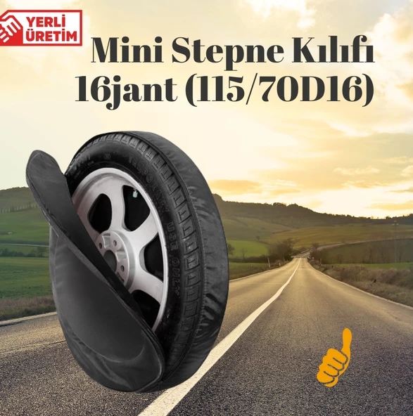 Mini Stepne Kılıfı  16-19 jant arası uyumlu ürün görseli 1