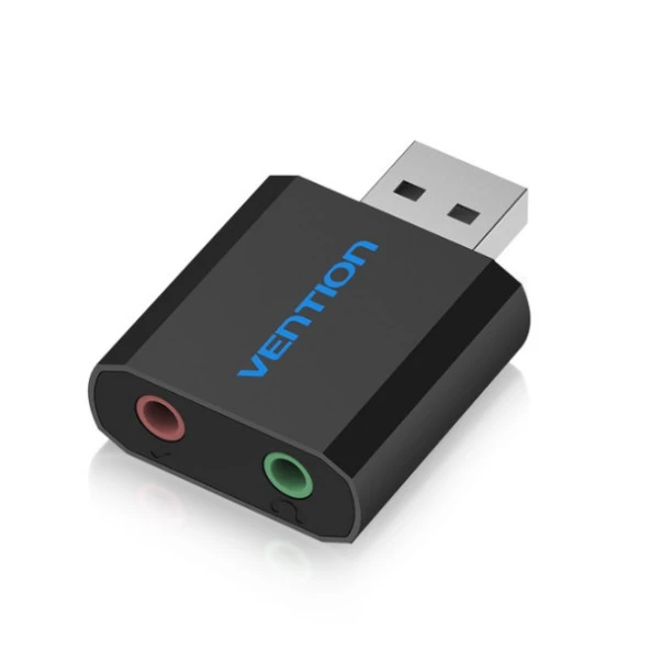 Vention 2.1 USB Ses Kartı Siyah - Resim 3