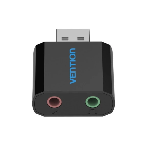 Vention 2.1 USB Ses Kartı Siyah - Resim 4