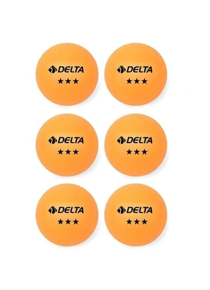 Delta Pinpon Topu 6 Adet EPT 583 /Masa Tenisi Topu ürün görseli 1