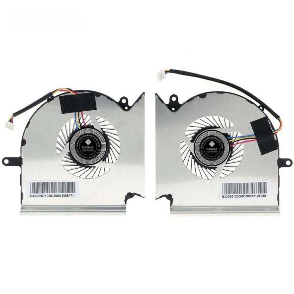 MSI GL73 8SE-085TR Notebook Cpu ve Gpu Fanı, Sağ-Sol SET (Msi) - Resim 2