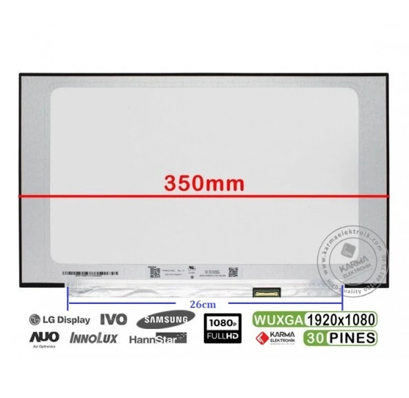 B156HAN02.1 HW2A Lcd Ekran Panel (15.6 FHD IPS) Ver.1 ürün görseli 1