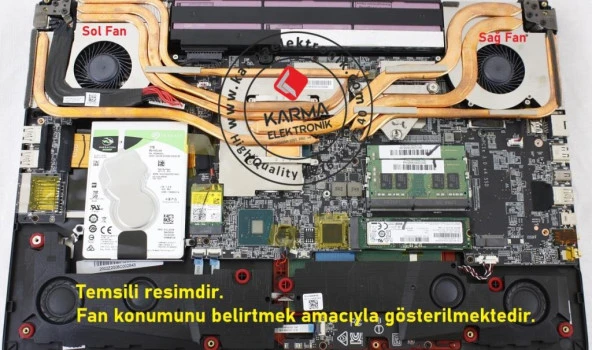 MSI GL73 8RC-065XTR Notebook Gpu,Vga Ekran Kartı Fanı (msi) L ürün görseli 1