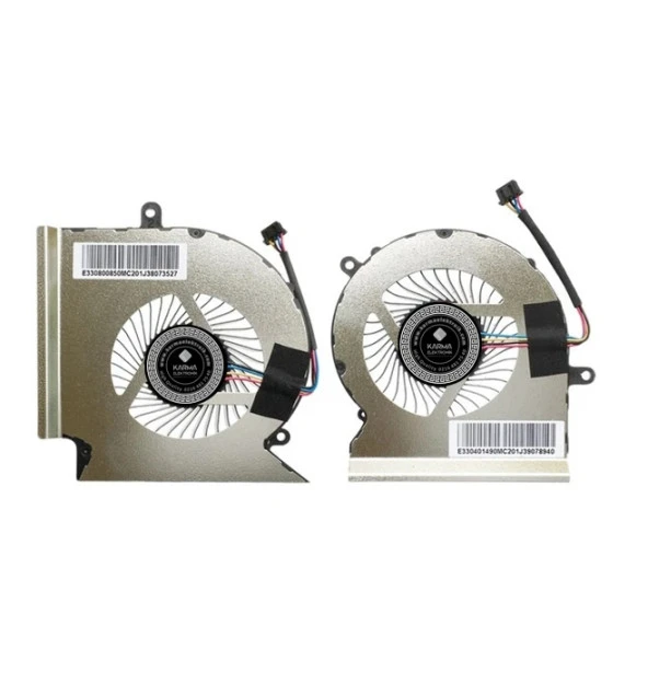 MSI GP65 Leopard 10SEK, 10SER Notebook CPU ve Gpu Fanı Sağ Sol SET (msi) ürün görseli 1