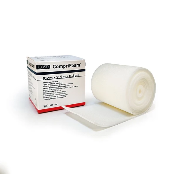 Jobst Compifoam Bandaj Altı Dolgu Köpük 10cm x 2,5m x 0,3mm ürün görseli 1
