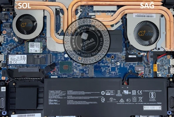 MSI Katana GF66 12UC-257TRuyumlu Cpu,işlemci +Gpu, Vga, Ekran Kartı Fanı / Sağ-Sol SET(msi) ürün görseli 1