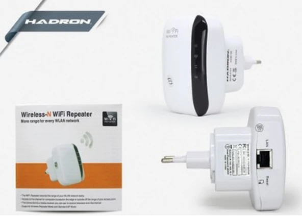 Hadron Access Point Wifi Repeater 300MBPS Hadron HD9100 Wireless - Resim 2