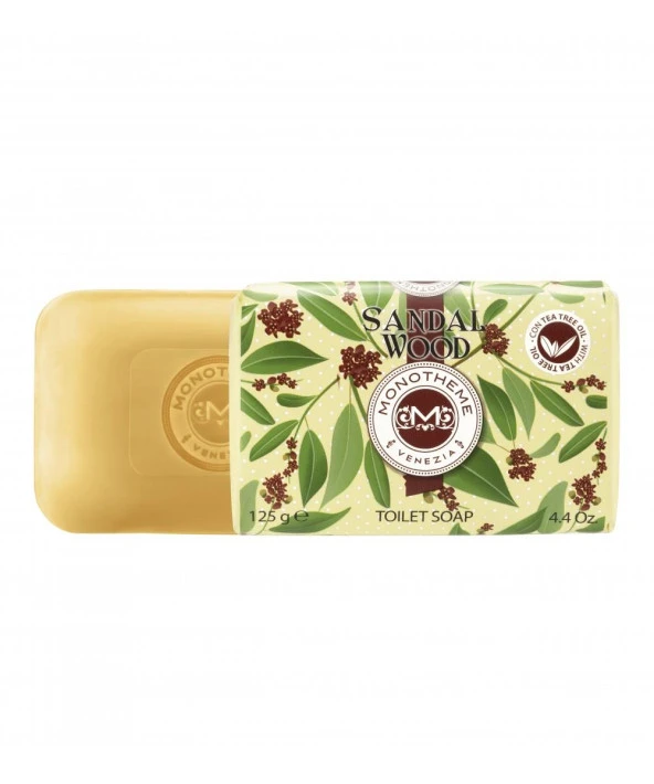 Monotheme Soap Sandal Wood 125 gr Katı Sabun ürün görseli 1