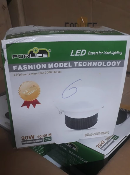 FORLİFE FLD-520 LED 20W - G.IŞIĞI ürün görseli 1